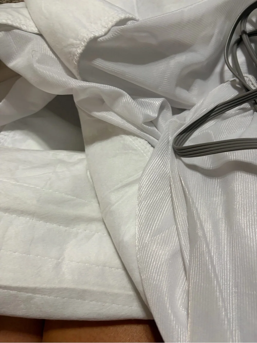 Sunbeam Heated Mattress Pad - White - Plush Comfort King size EUC DUAL CONTROLS